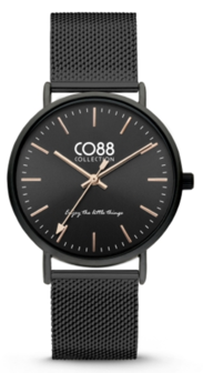 CO88 Steel All black horloge