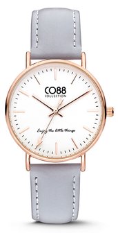 CO88 Leather Grey horloge