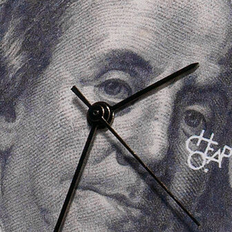 Cheapo Pop-art Benjamin horloge