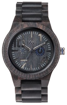 WeWOOD Oblivio Black Blue horloge