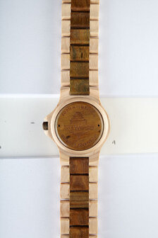  WeWOOD Date Beige/Army horloge 