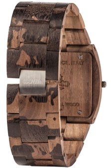 WeWOOD Jupiter Nature Camo Nut horloge