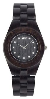  WeWOOD Odyssey Crystal Black horloge 