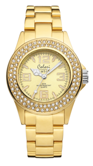 Colori Watch Pure Metal Zirkonia Gold