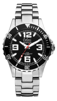 Colori Watch Pure Metal All Steel Black