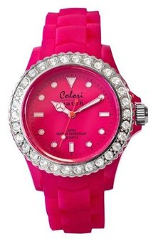 Colori Watch Crystal Pink