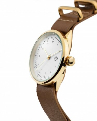 Cheapo Harold Mini Gold brown horloge