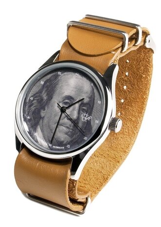 Cheapo Pop-art Benjamin horloge