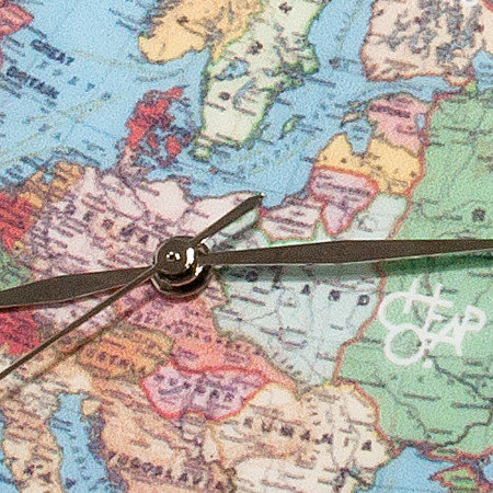 Cheapo Pop-art Europe horloge