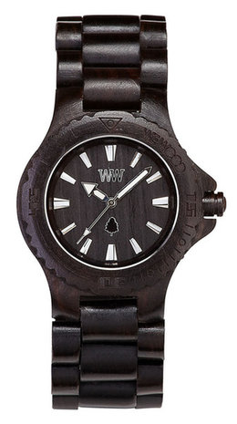 WeWOOD Date Black horloge kopen Gratis verzending