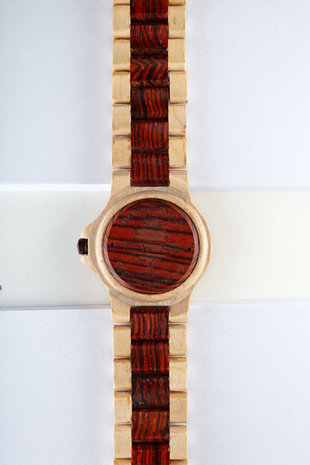  WeWOOD Date Beige/Brown horloge 