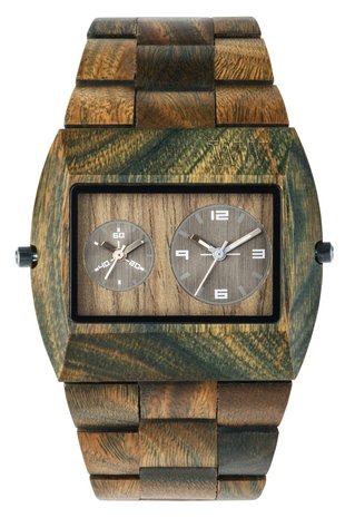 WeWOOD Jupiter Army horloge