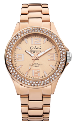 Colori Watch Pure Metal Zirkonia Rosé
