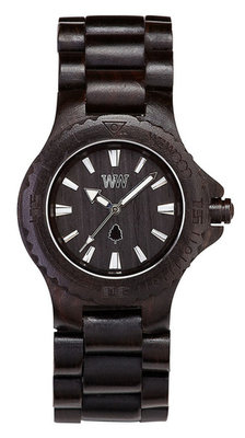 WeWOOD Date Black horloge