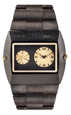 WeWOOD Jupiter Black Gold horloge