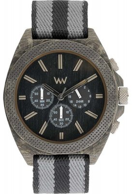 WeWOOD Phoenix Chrono Teak Black horloge