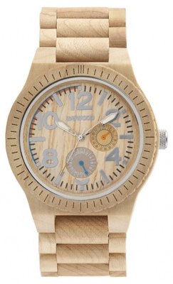 WeWOOD Kardo Beige horloge