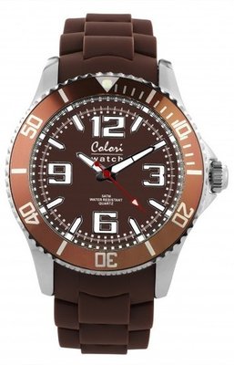 Colori Watch Cool Steel Brown