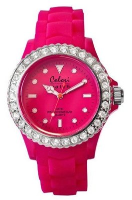 Colori Watch Crystal Pink